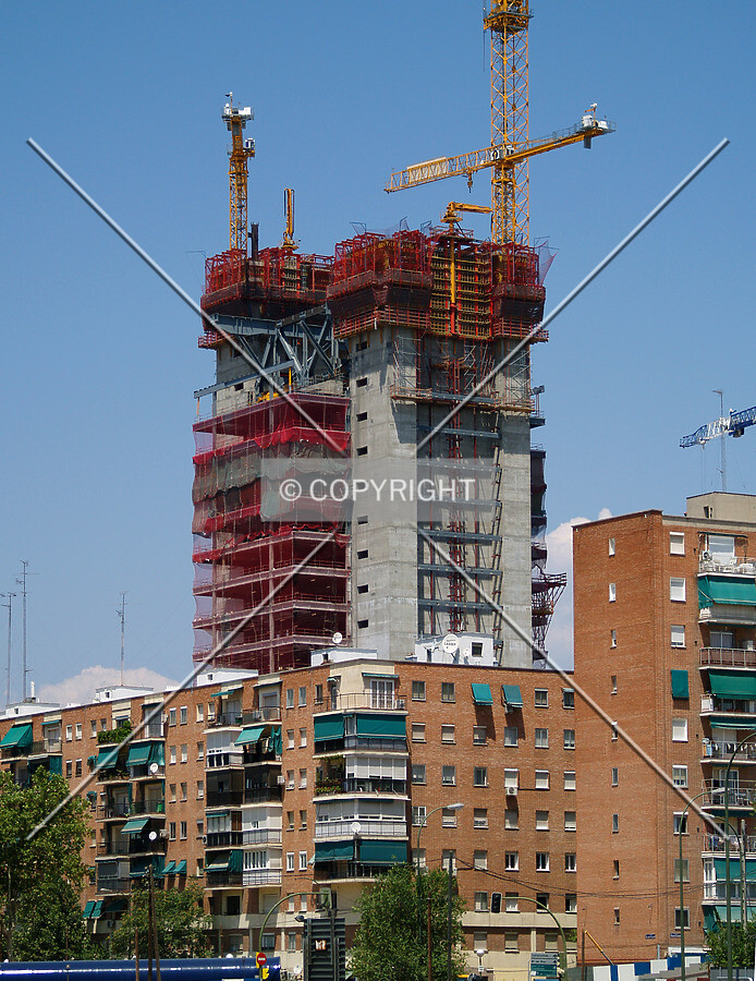 A view from Chamartin train station