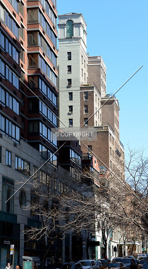 View from the northwest at 83rd Street and Broadway