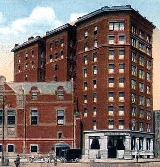 View from the southeast