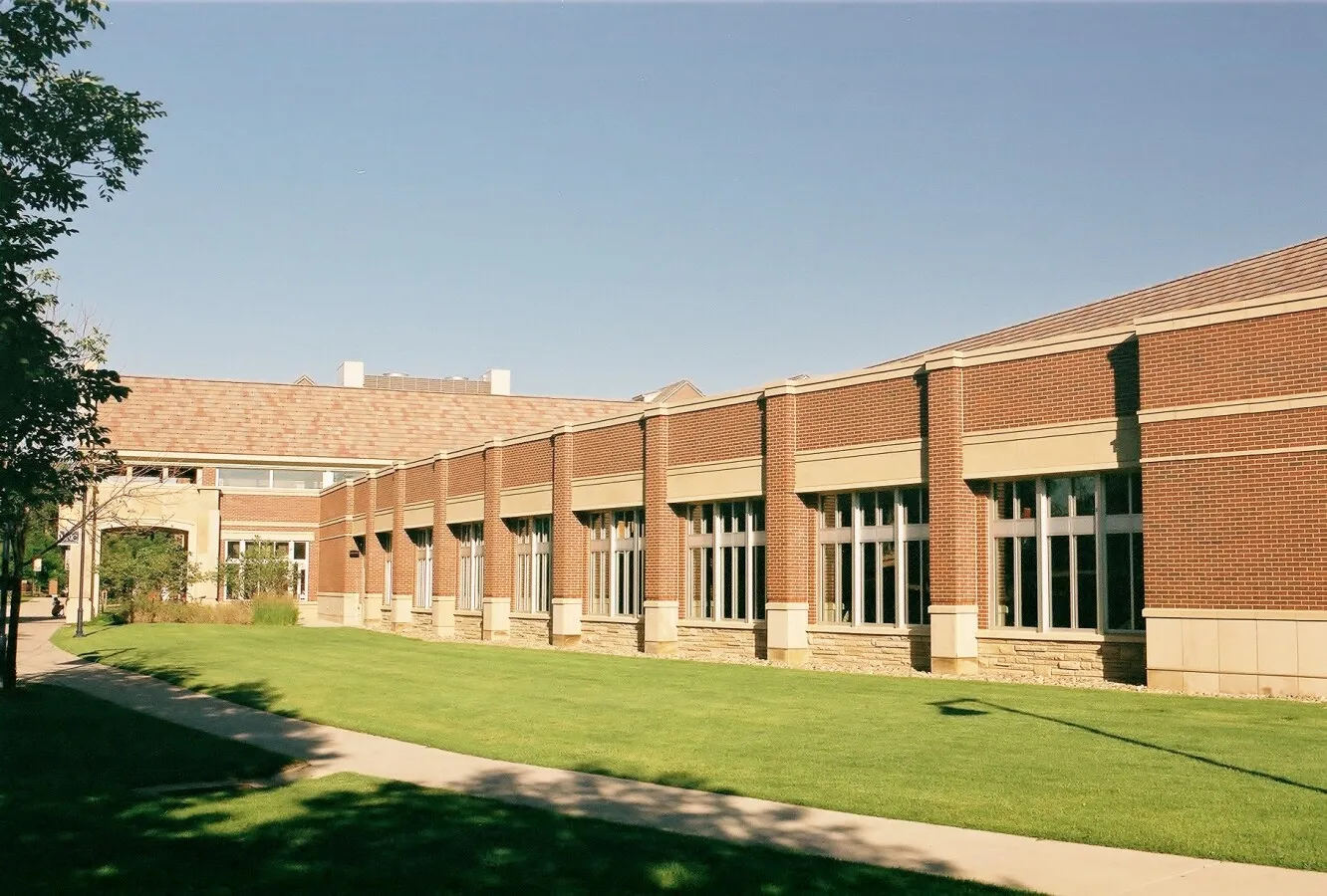 View from the northeast