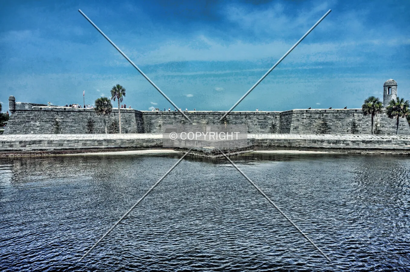 Castillo de San Marcos, St. Augustine, Florida, U.S.A.