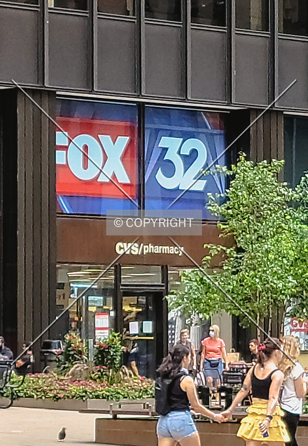 CVS entrance on the west side; July 31, 2021