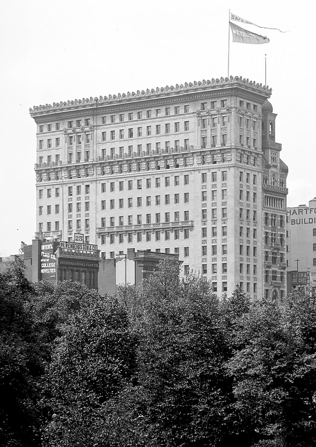 View from the southeast