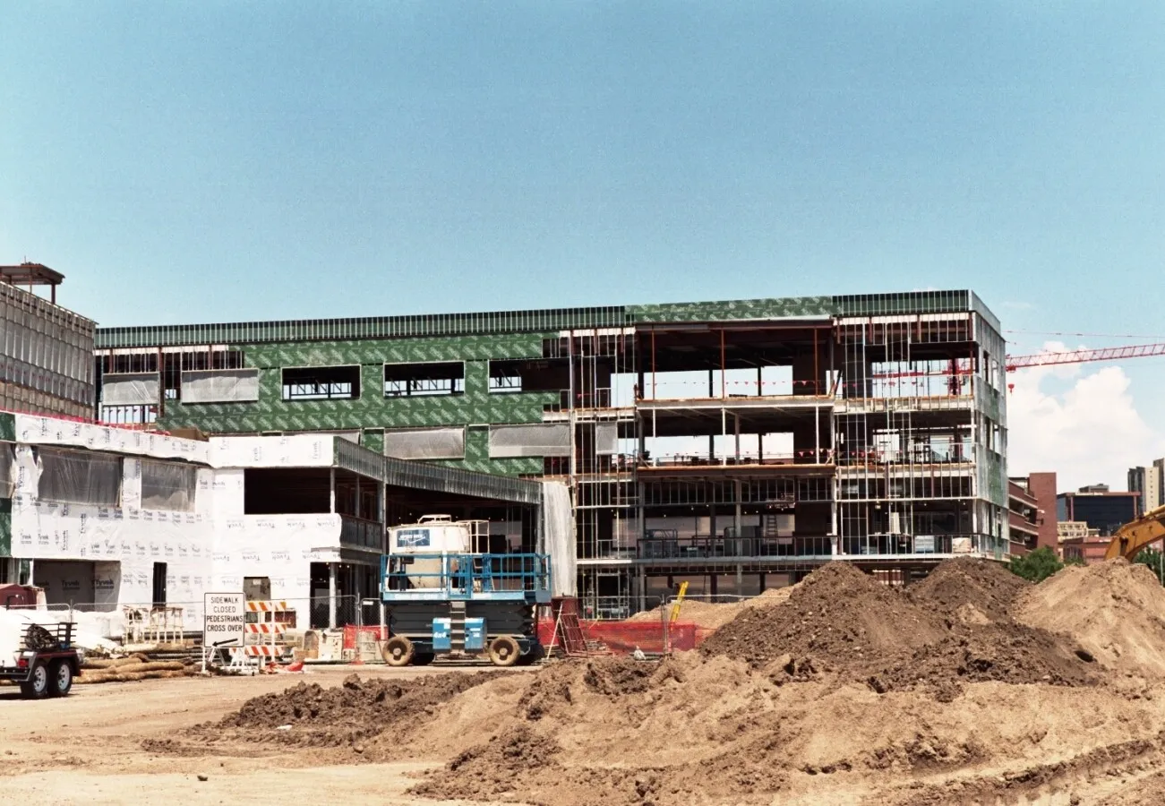 View to the northeast