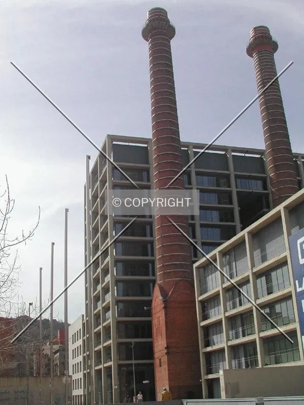 View of the high-rise and the low-rise