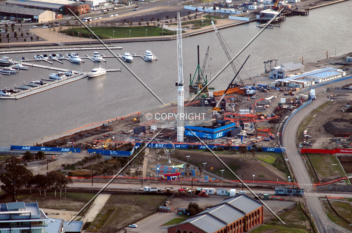 As seen from Rialto Towers