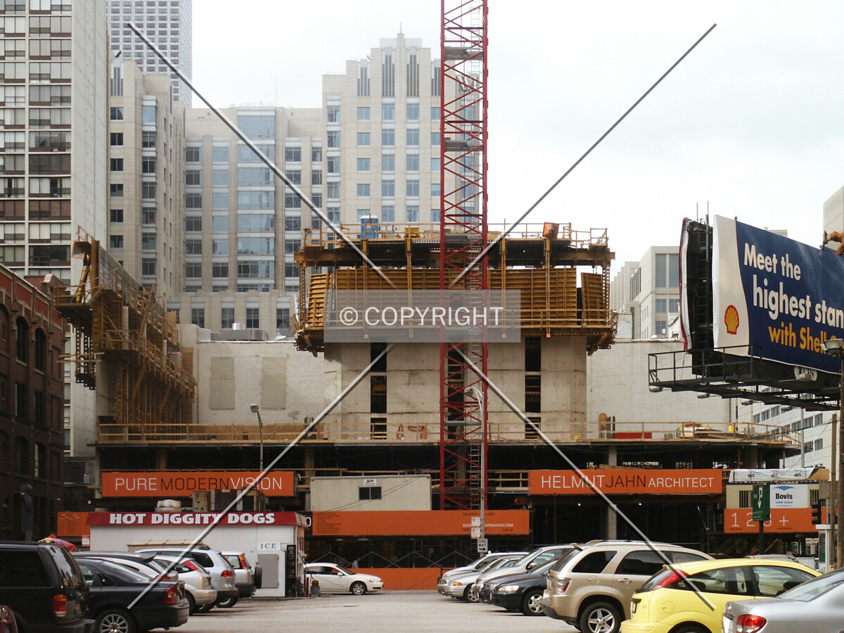 Looking north from Grand Avenue