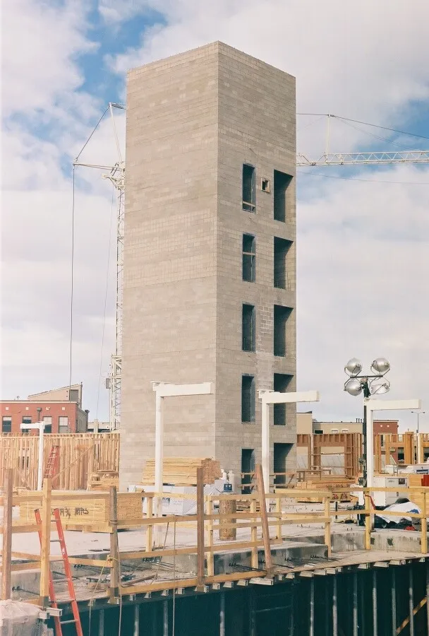 View to the north