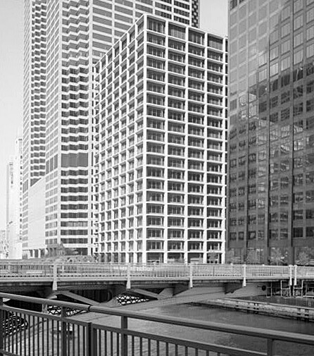 Vintage view from the southwest