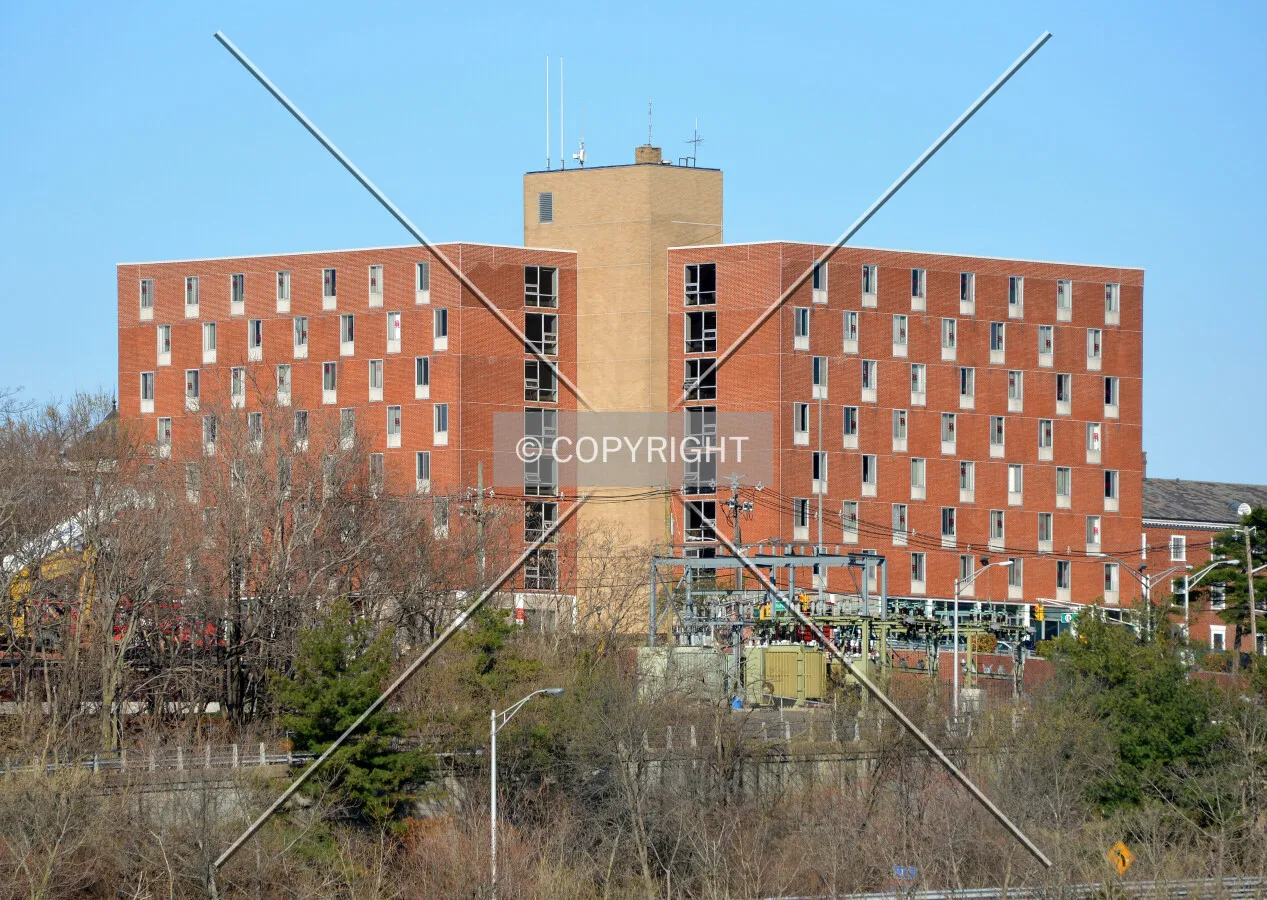View from the east across the Raritan River