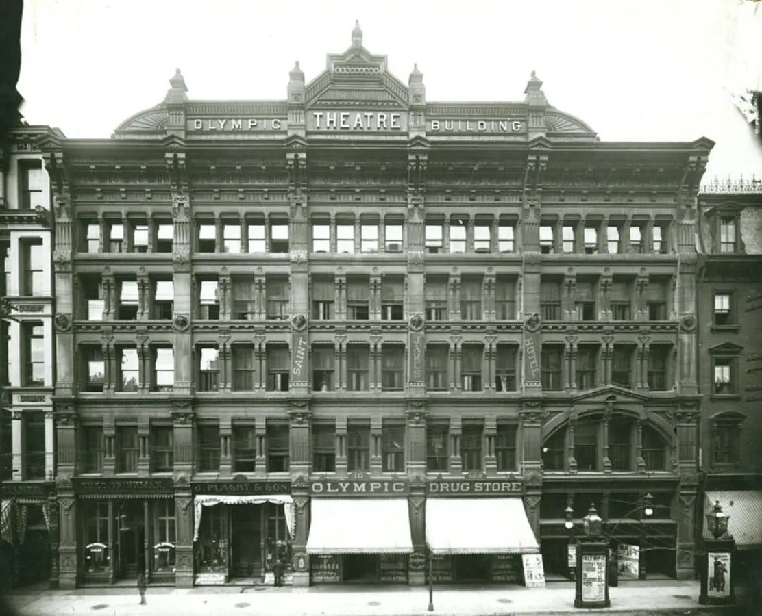 Vintage view from the east