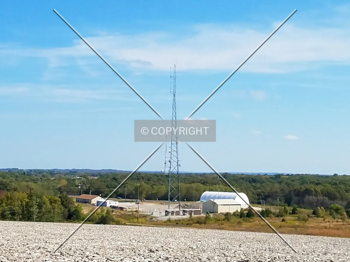 Distant view from the west; October 15, 2016