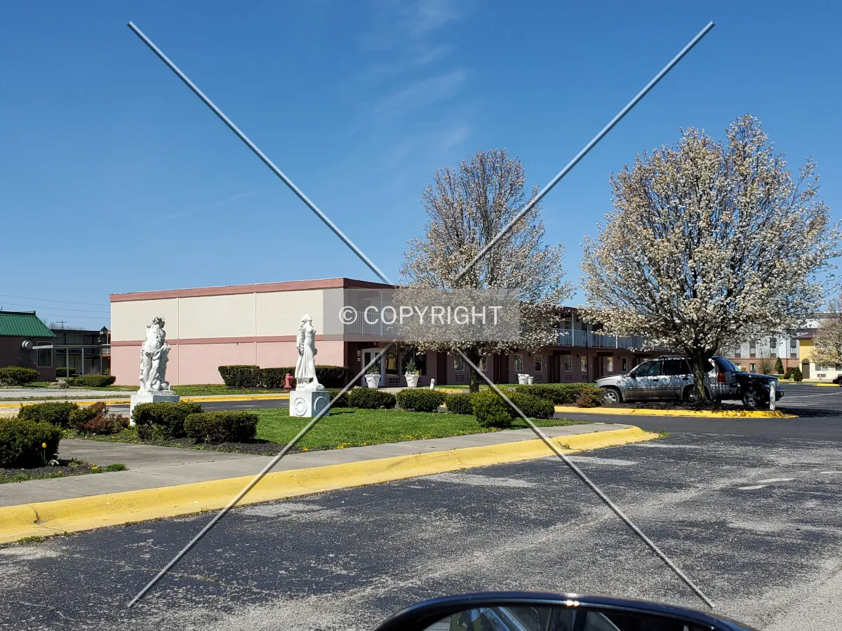 Southeast view; April 21, 2020