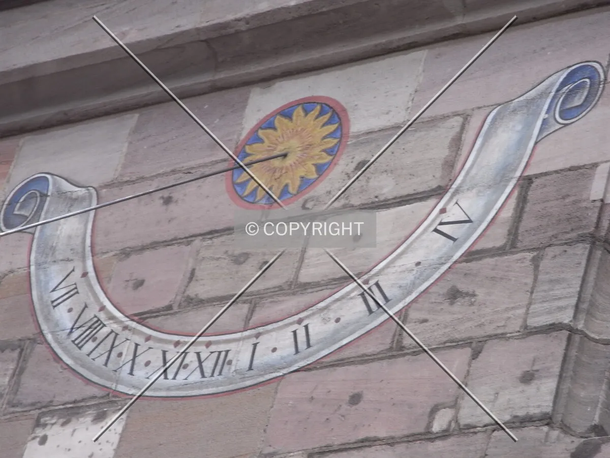 Sun-dial on Mauthalle