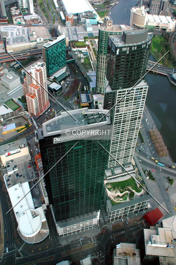 As seen from Eureka Tower