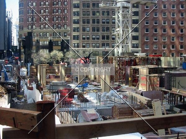 The construction site