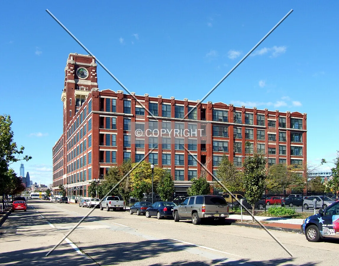 View from the southeast along Market Street