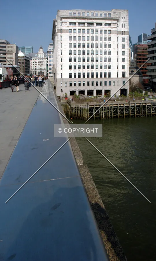 View from the northern side of London Bridge