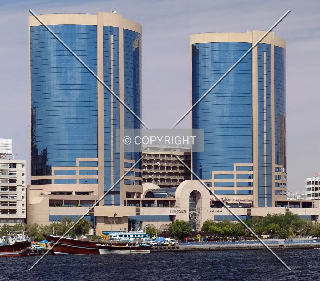View from across Dubai Creek