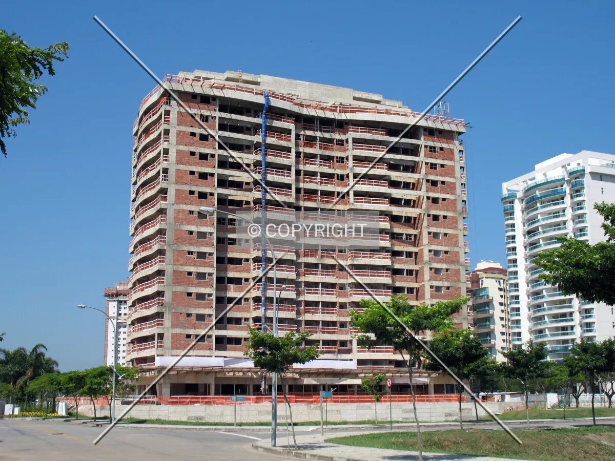 Seen from an adjacent street