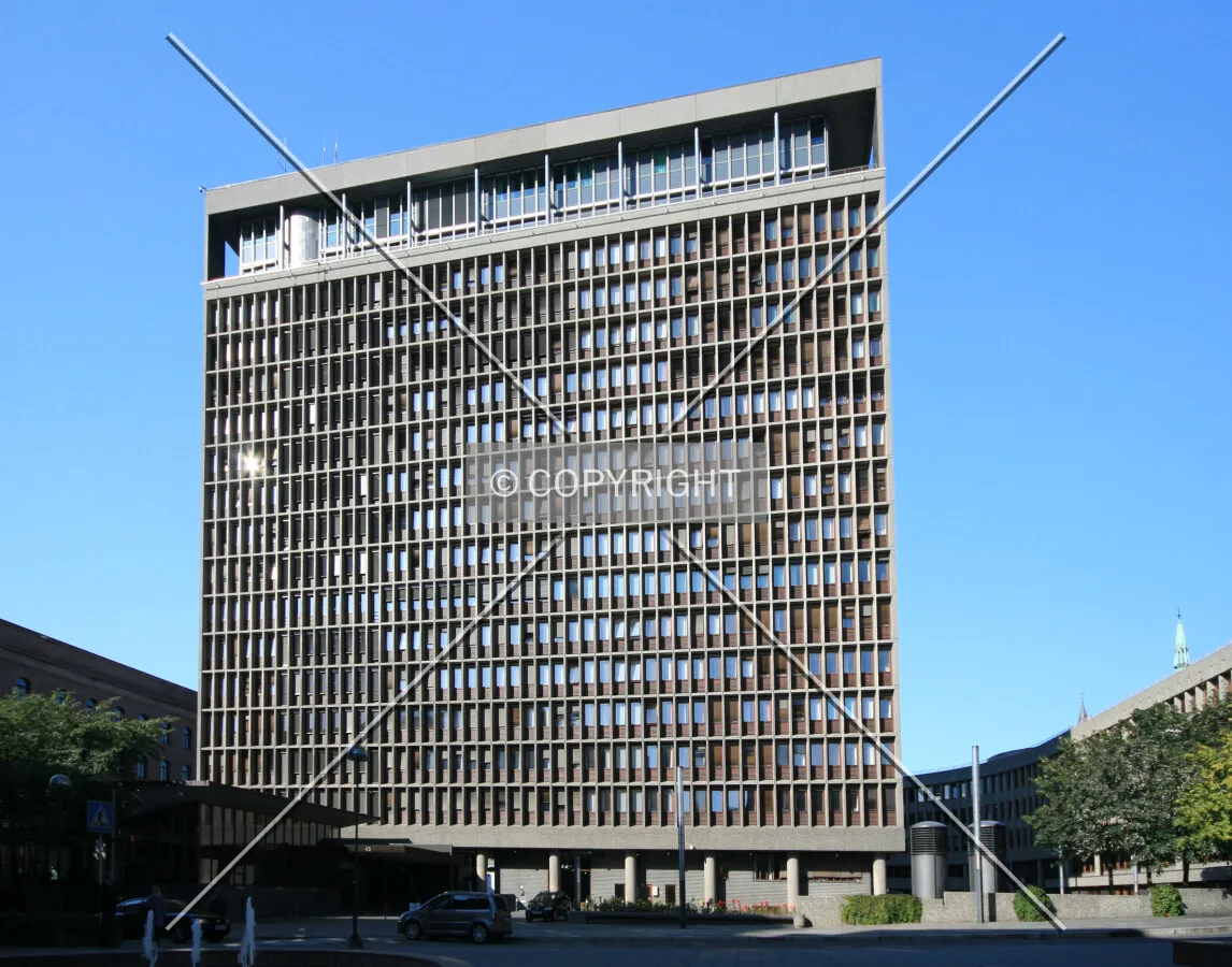 View from Einar Gerhardsens plass