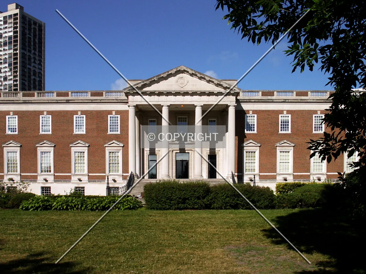 East facade of the old wing