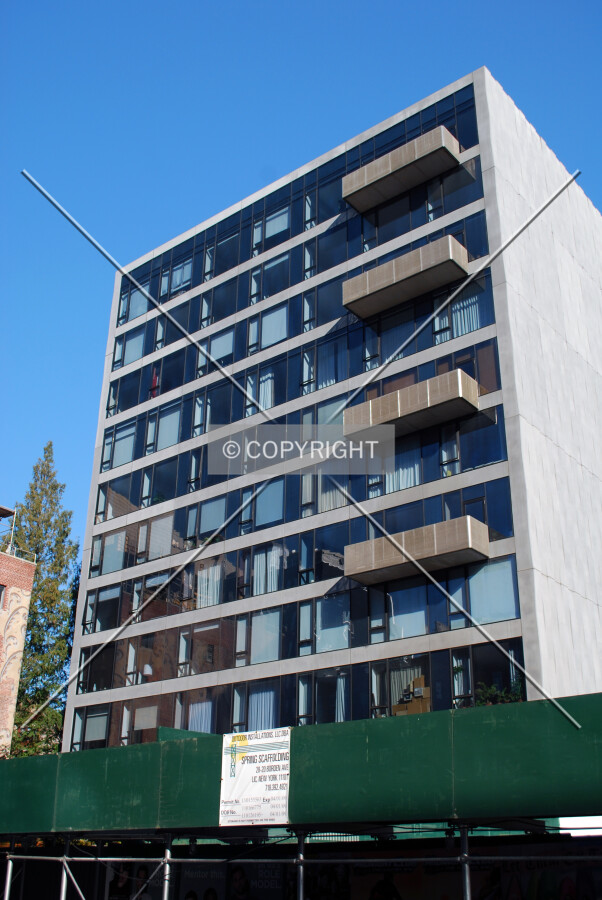 Western face viewed from Renwick Street