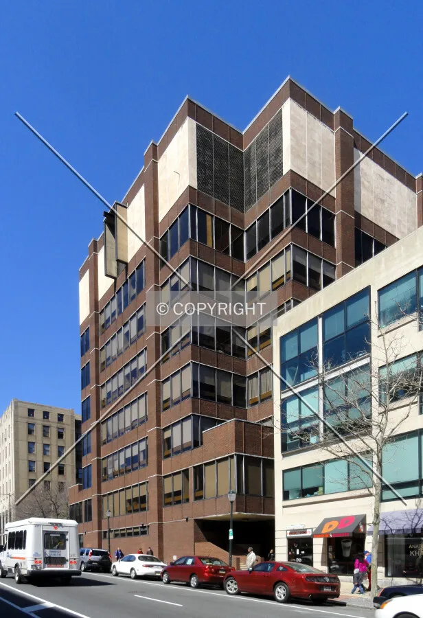 From Walnut Street to the southeast