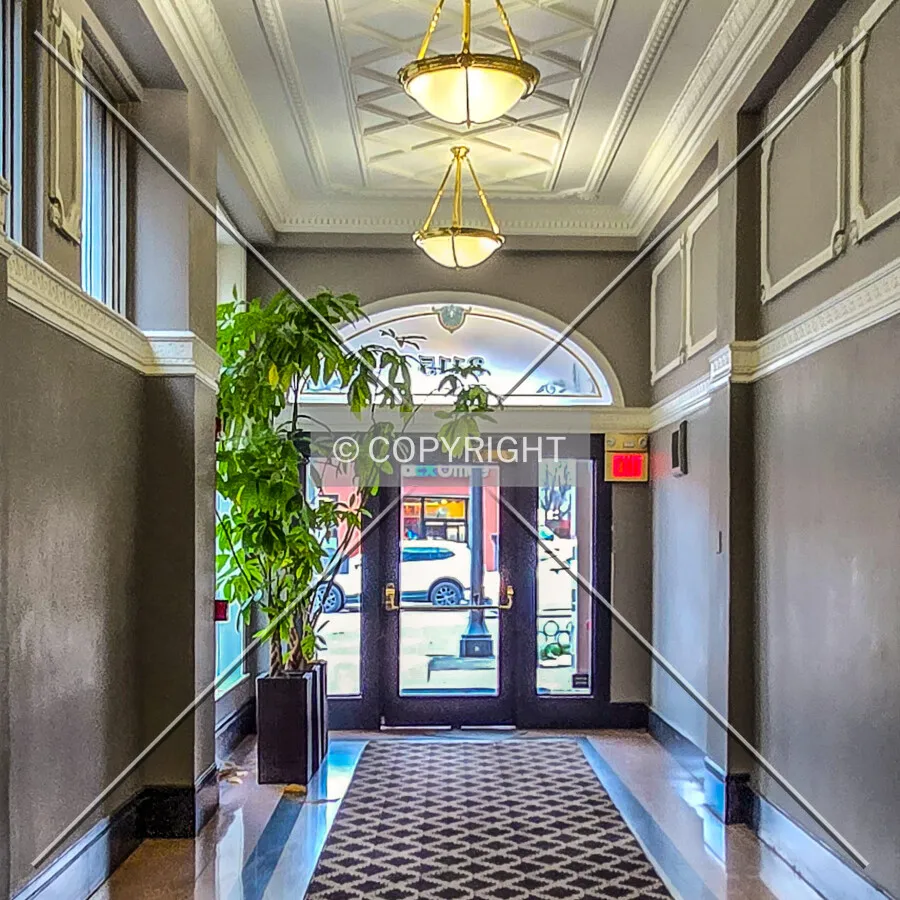 Main entrance, Monday, December 1, 2025