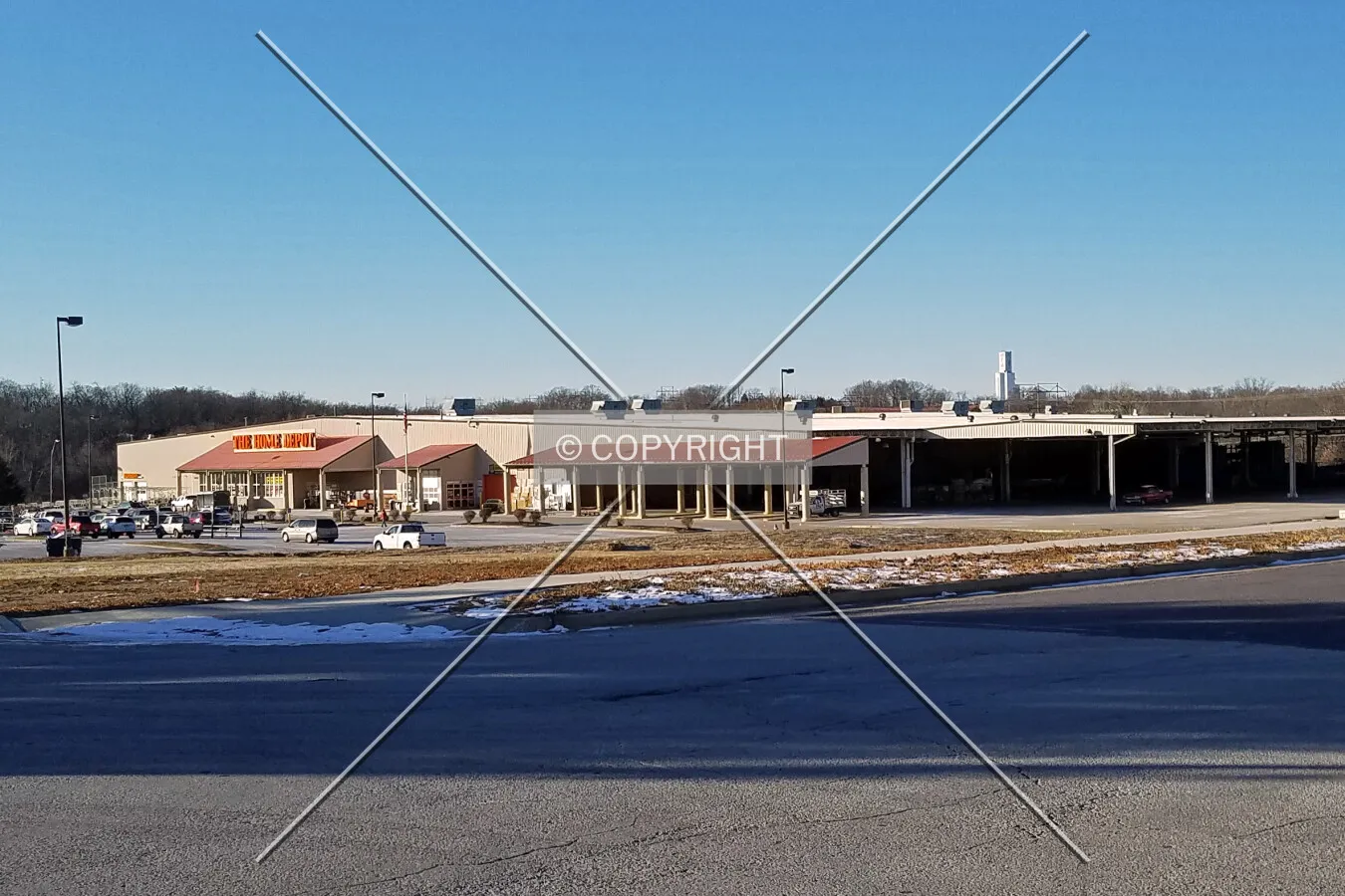 View from the southeast; January 1, 2018