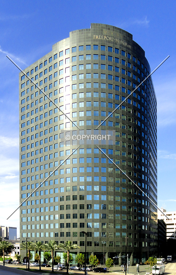 From across Poydras Street to the southeast