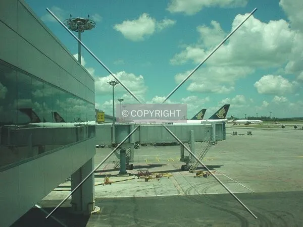 The departure gate