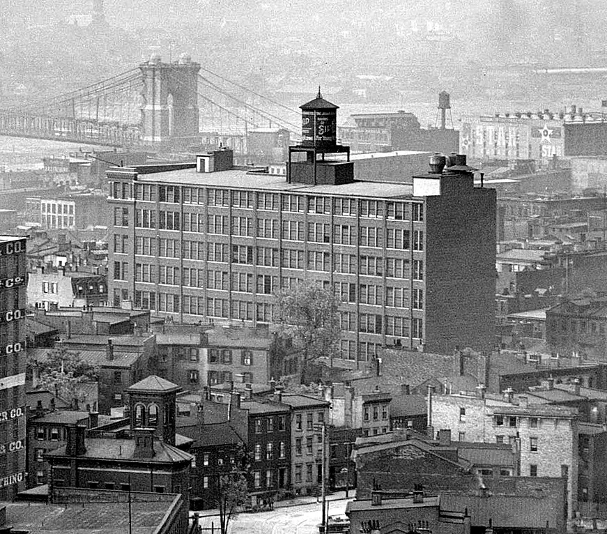 Vintage view from the northeast