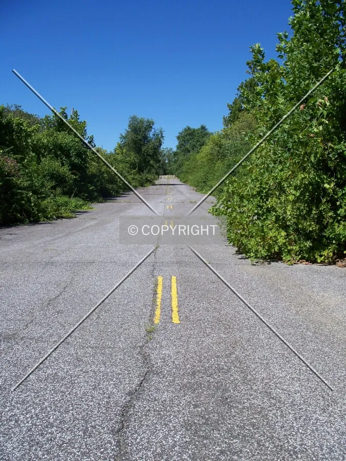 The former eastern bridge approach