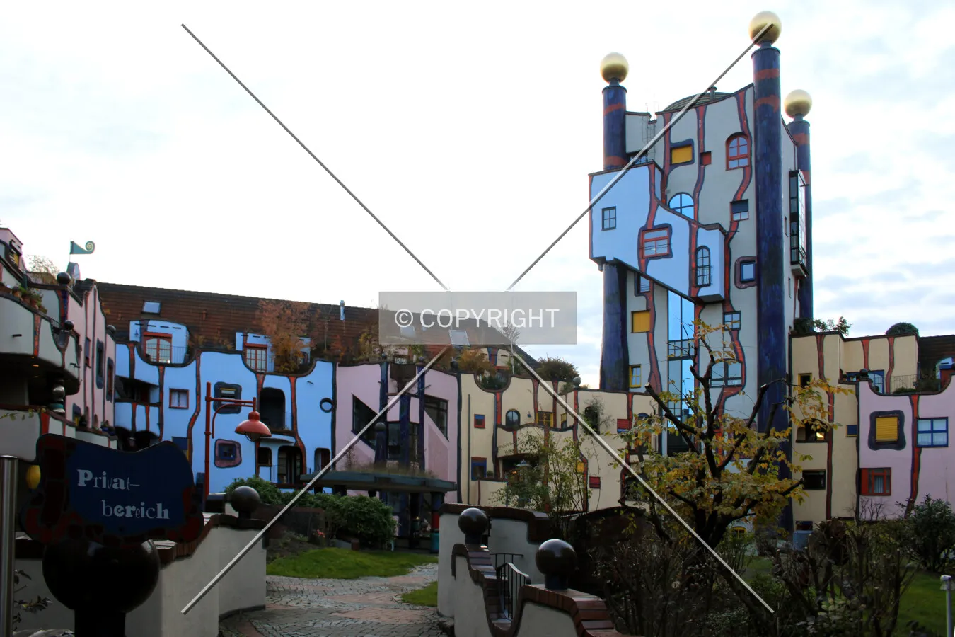 View from the courtyard