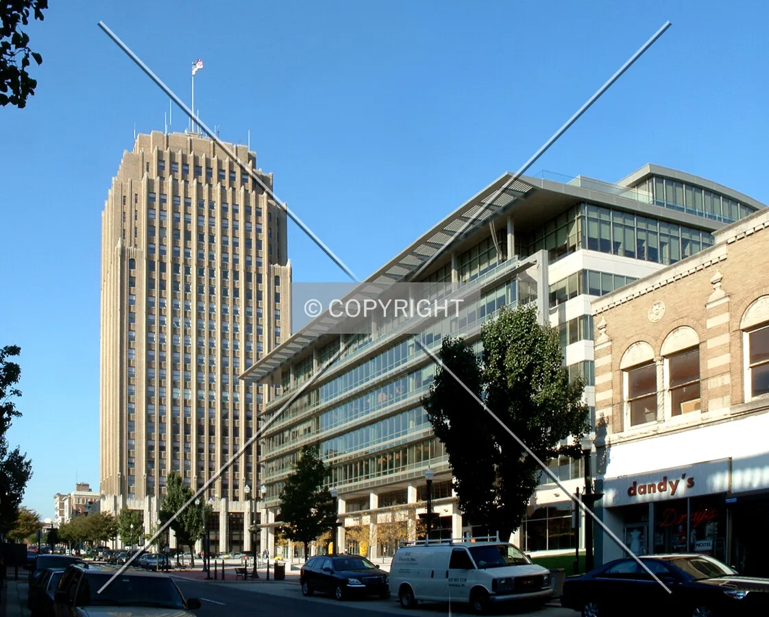 View from the east along Hamilton Street