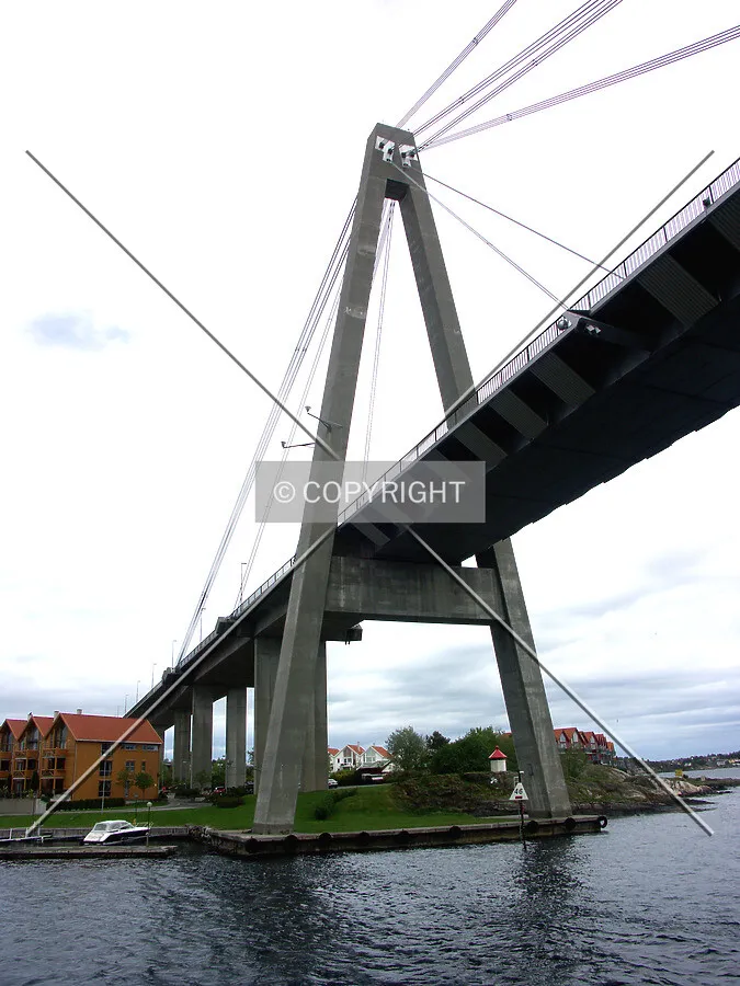 View from underneath the bridge