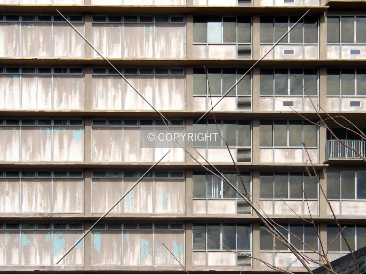 Detail of the eastern facade
