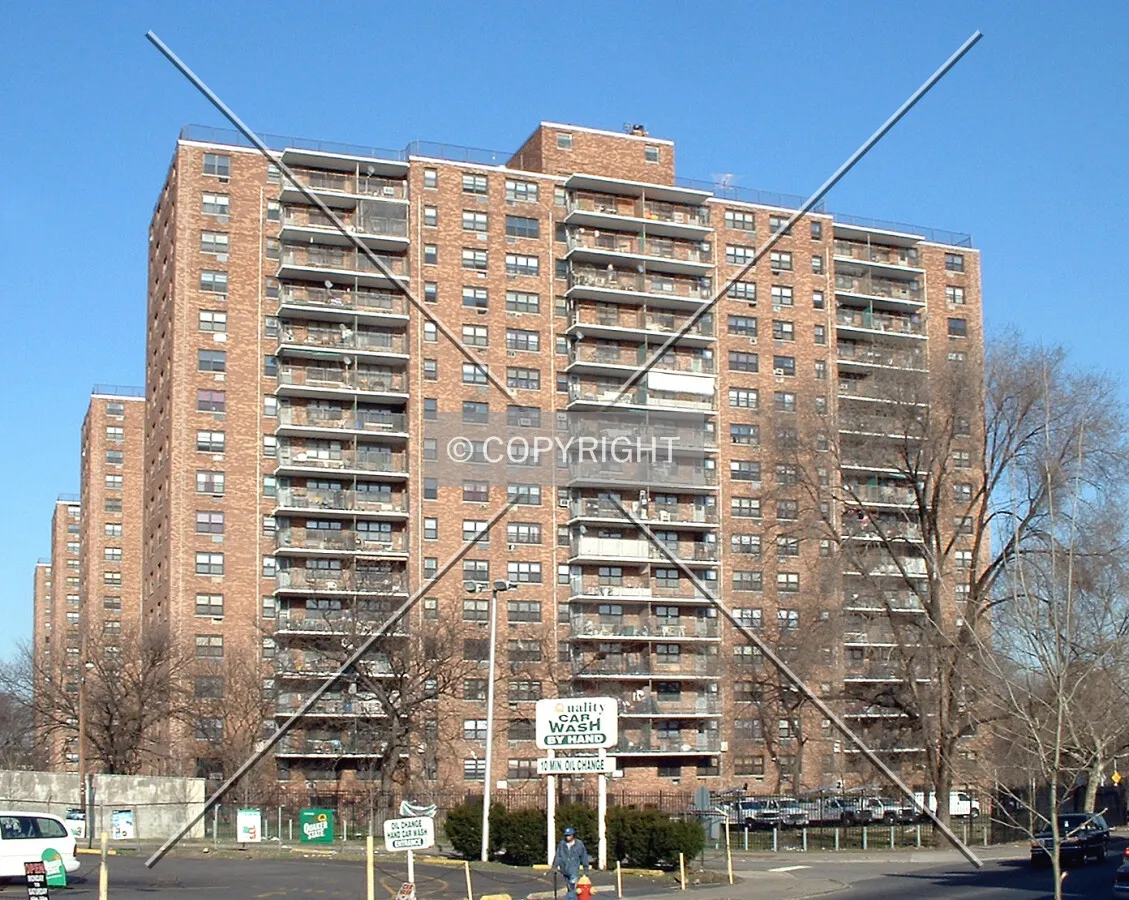 View from the west