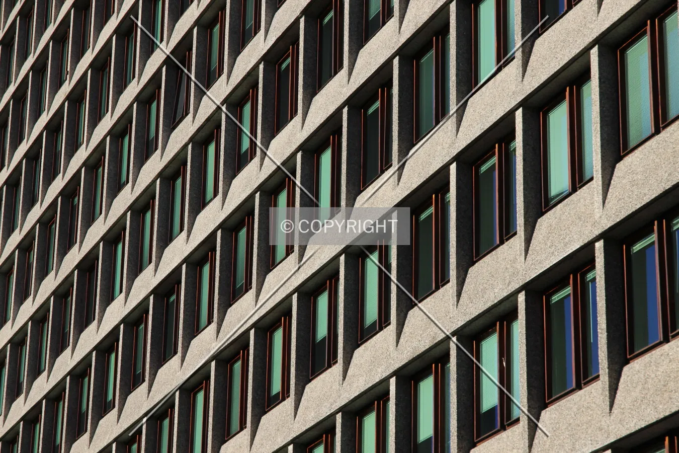 Close up of southeast facade