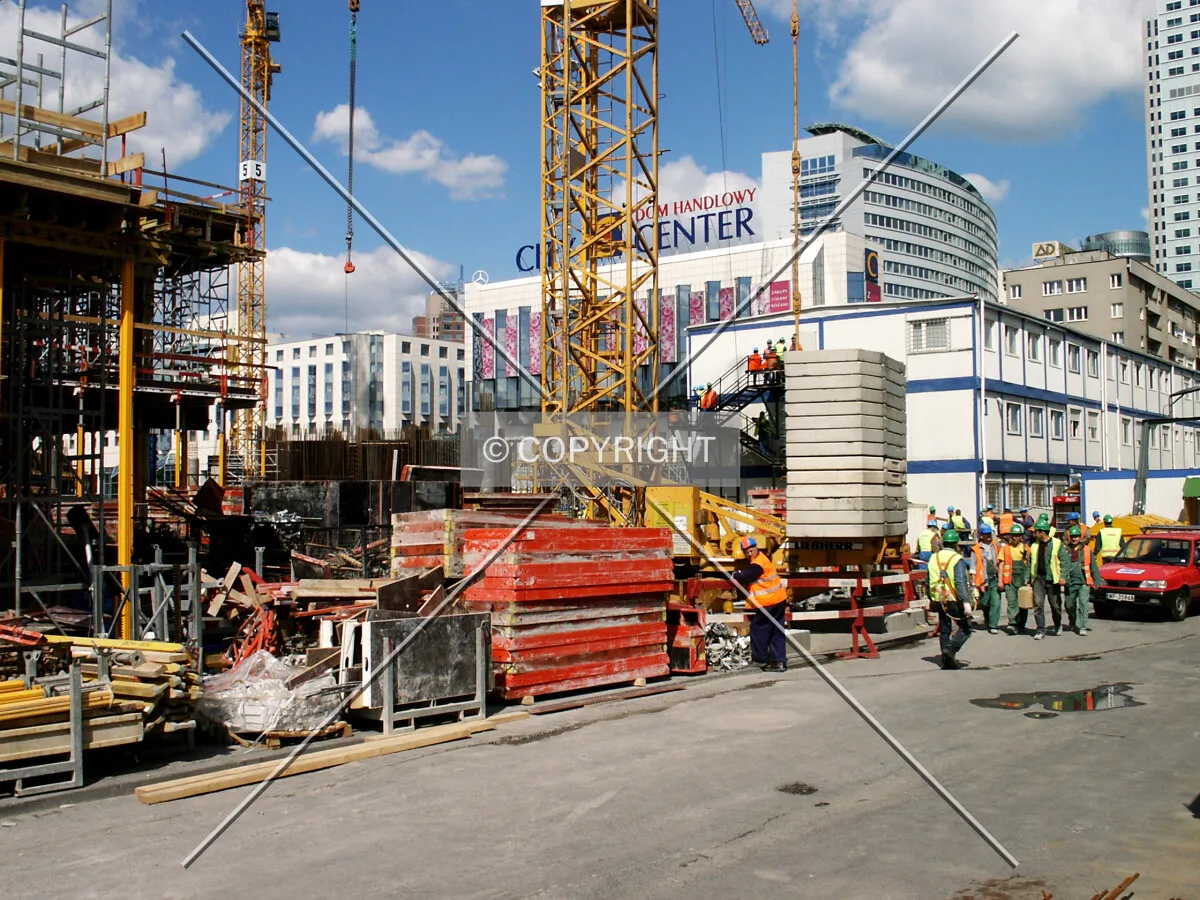 East side of the site