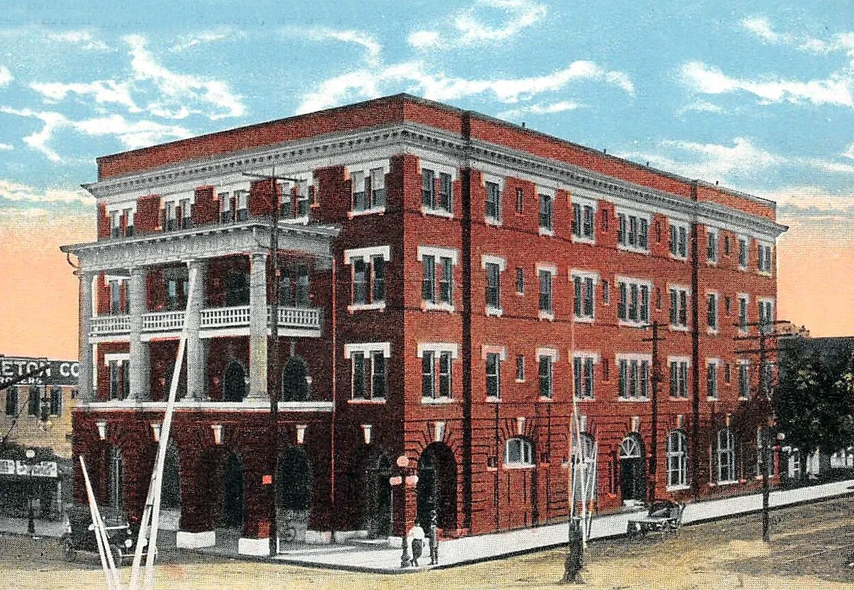 View from the northeast
