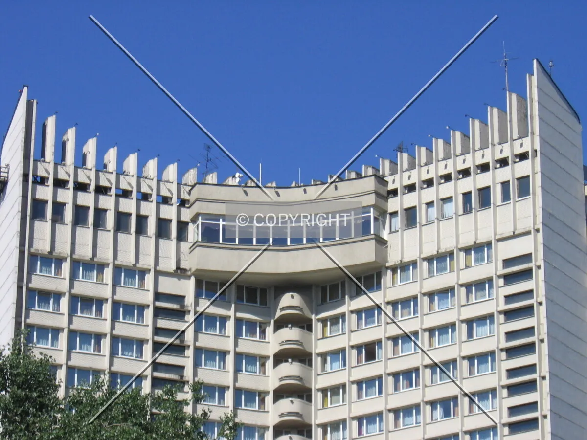 Top of the building