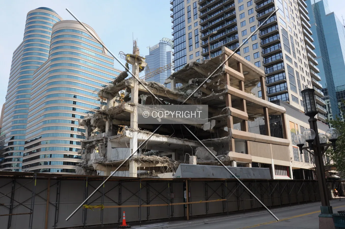 Demolition nearly complete