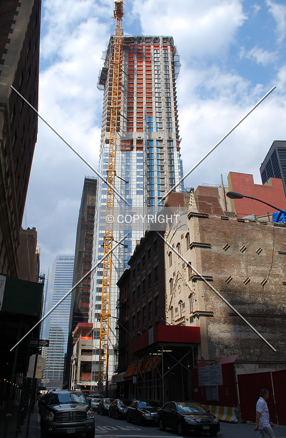 View northwards along Washington Street