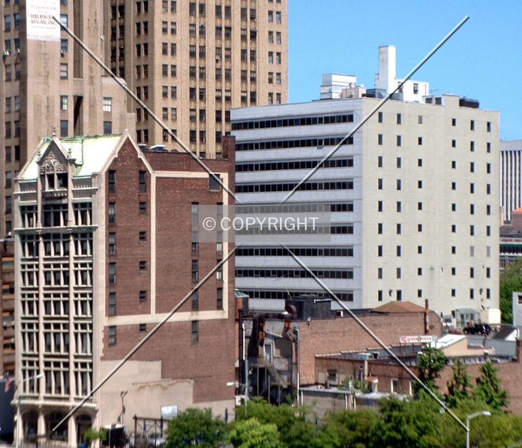 View from the southeast