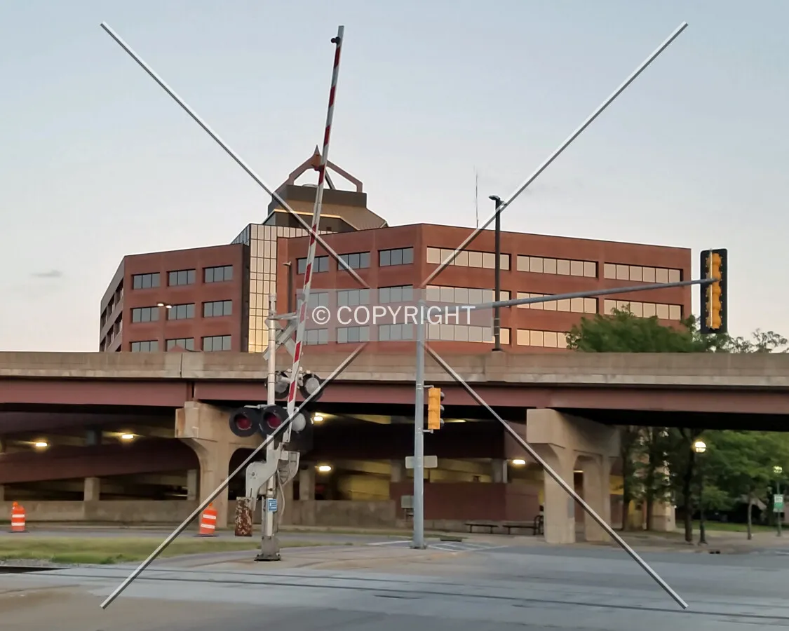 Upper floors from the northwest; August 12, 2012