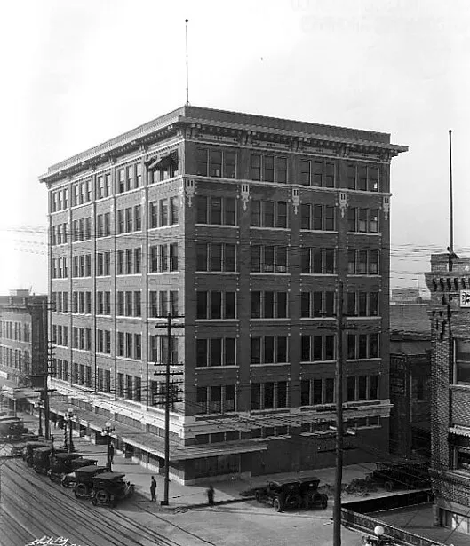 View from the northeast