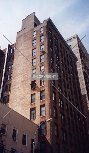 View from east along 27th Street