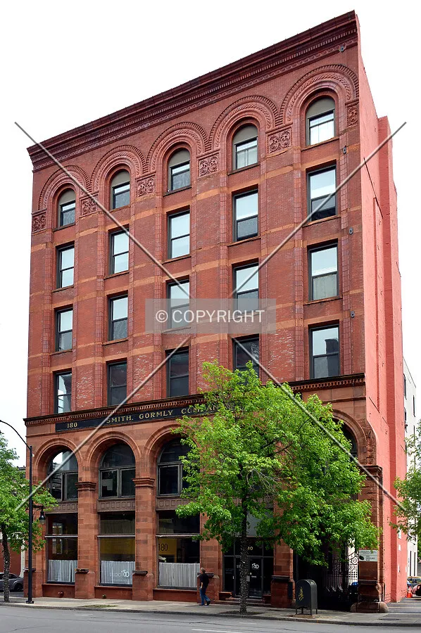 View from the southwest on St. Paul Street